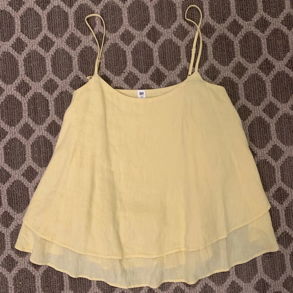 Nordstrom BP yellow tank top - Picture 1 of 1